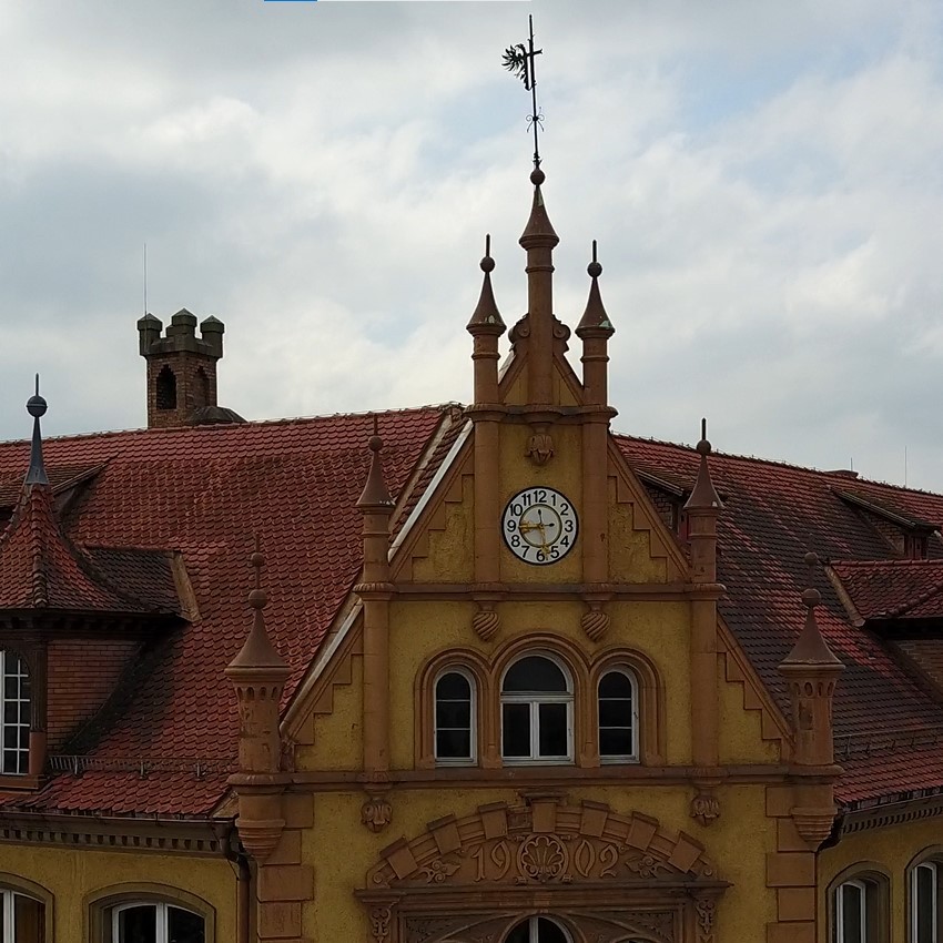 Uhr der Bismarckschule